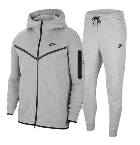 grijze nike tech pak|nike tech pak dames.